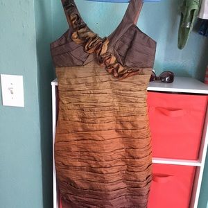 Max and Cleo metallic dress